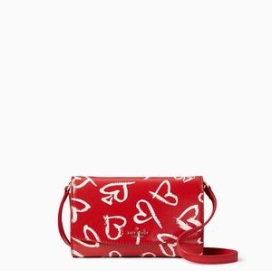 NEW Kate Spade Laurel Way Addison Heart Crossbody